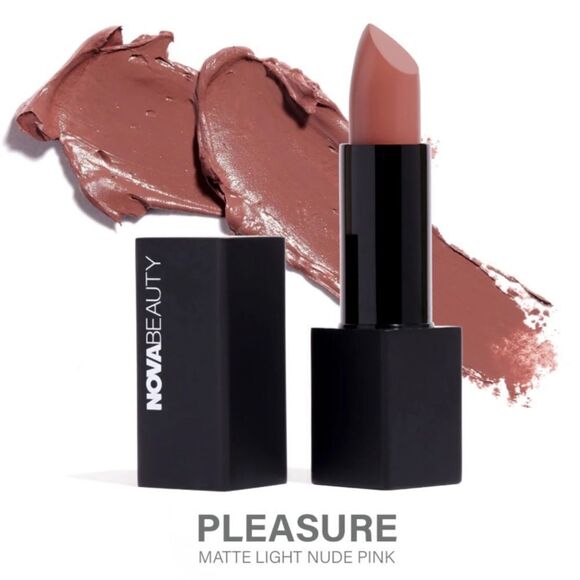 Fashion Nova NOVABEAUTY Perfect Pout Moisturizing Matte Color Pleasure Lipstick - Picture 1 of 9